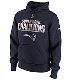 Men's New England Patriots Nike Super Bowl LI Champions Celebration Respect Pullover Hoodie Navy FengYun,baseball caps,new era cap wholesale,wholesale hats